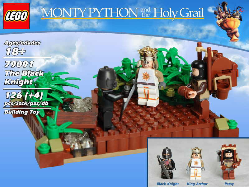 Illustration for article titled Monty Python LEGO Is A Flesh Wound For Your Dreams